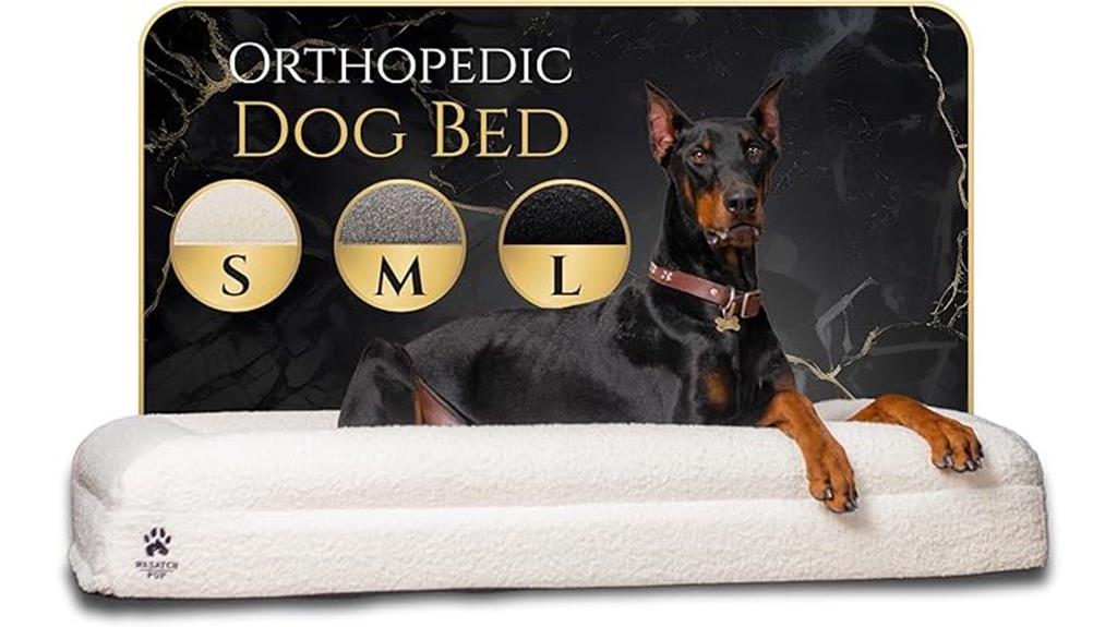 luxury large dog bed