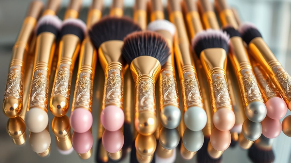 luxury makeup brush guide