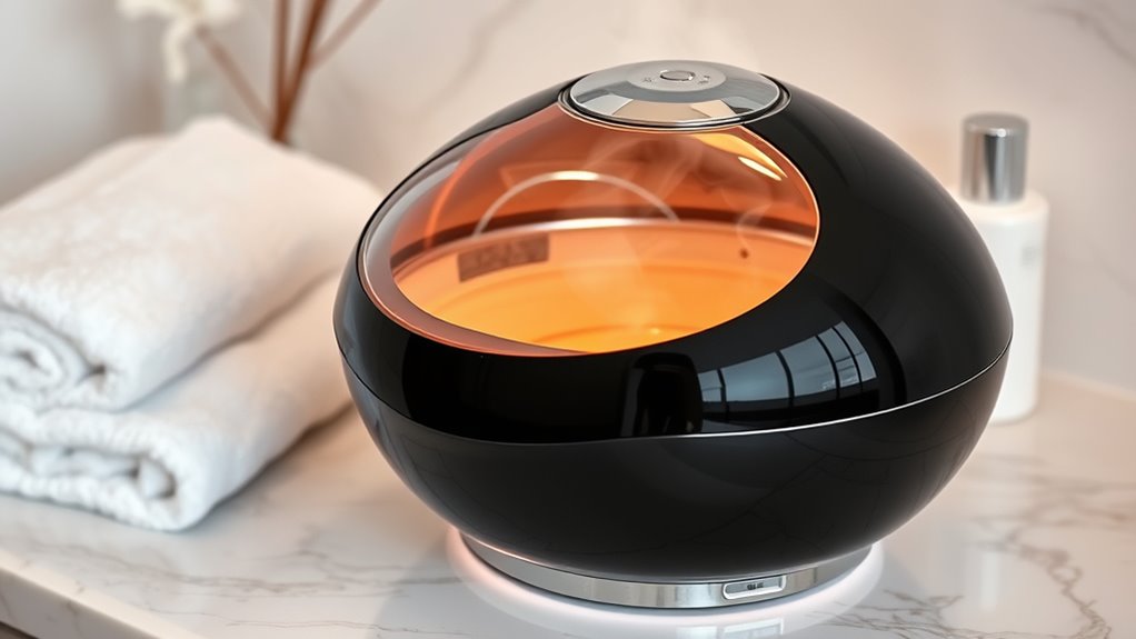 luxury skincare facial steamers