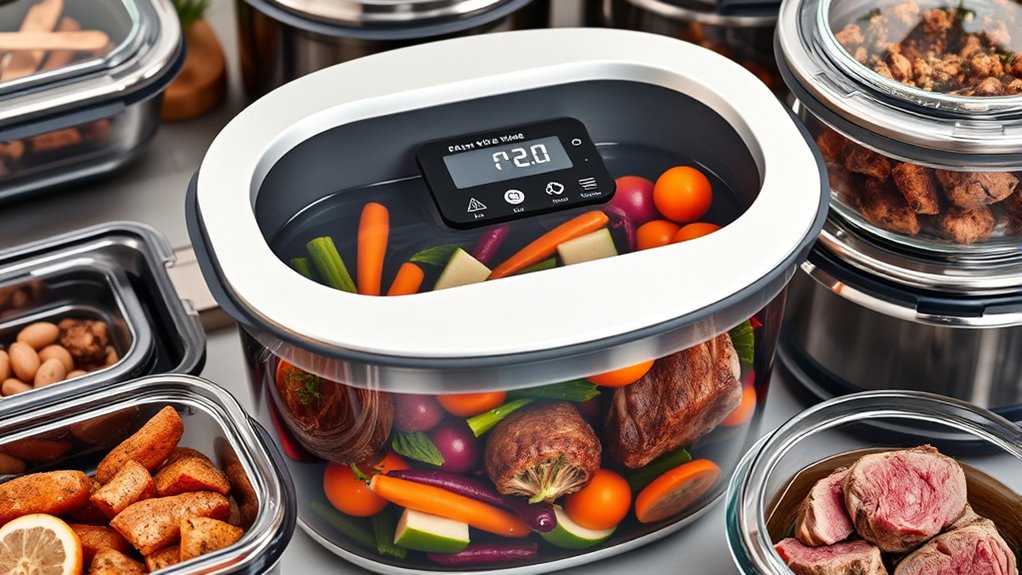 luxury sous vide equipment selection
