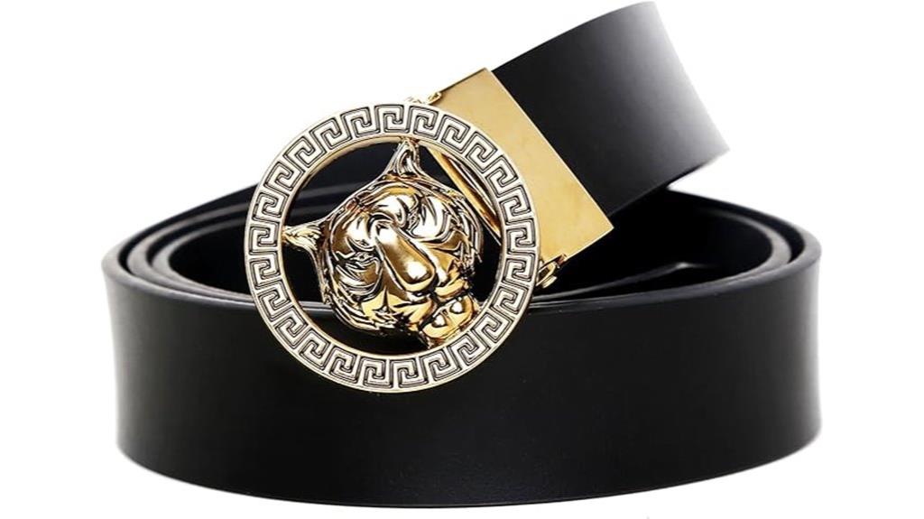 luxury tiger belt buckle