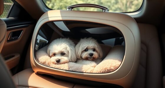 luxury travel dog carriers