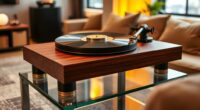luxury vinyl record players