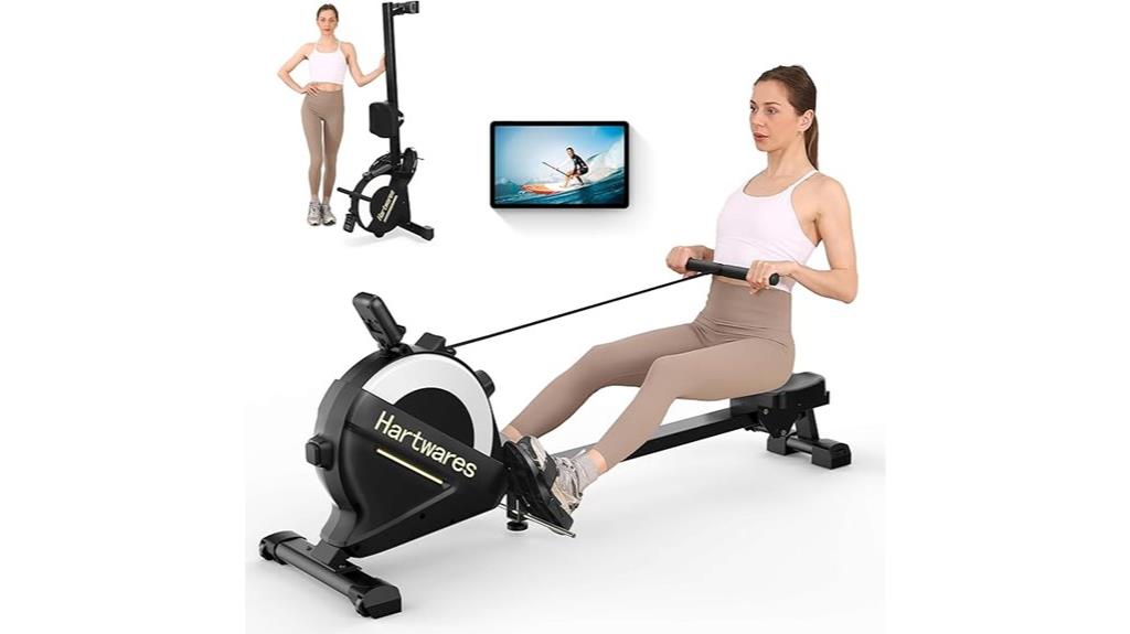 magnetic rowing machine resistance