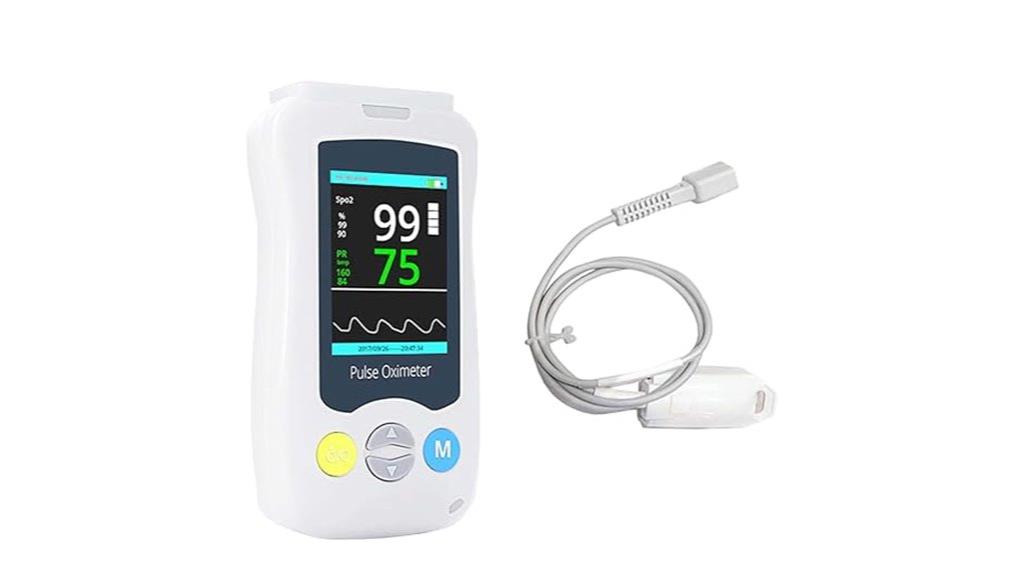 medical grade pulse oximeter