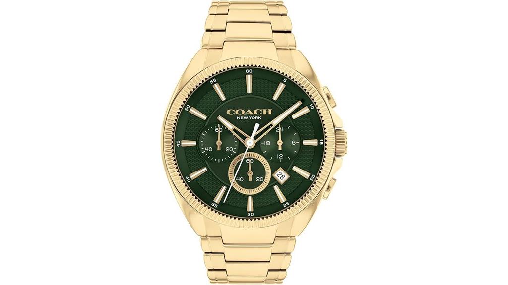men s chronograph coach watch