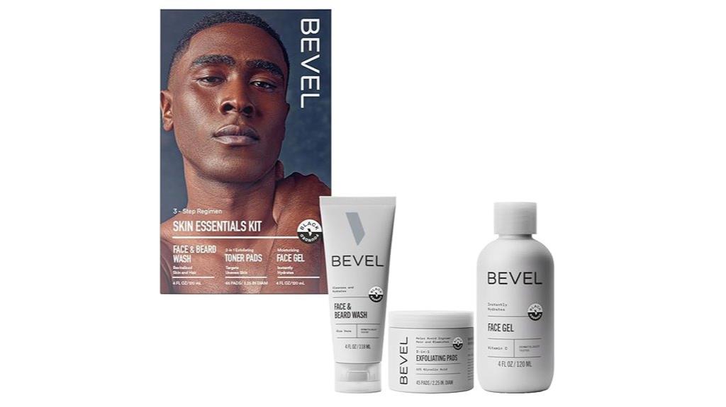 men s facial skincare kit