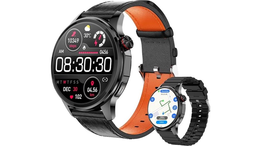 men s fitness smartwatch with gps