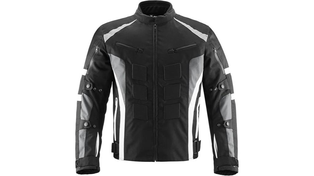 men s motorcycle jacket ce armor