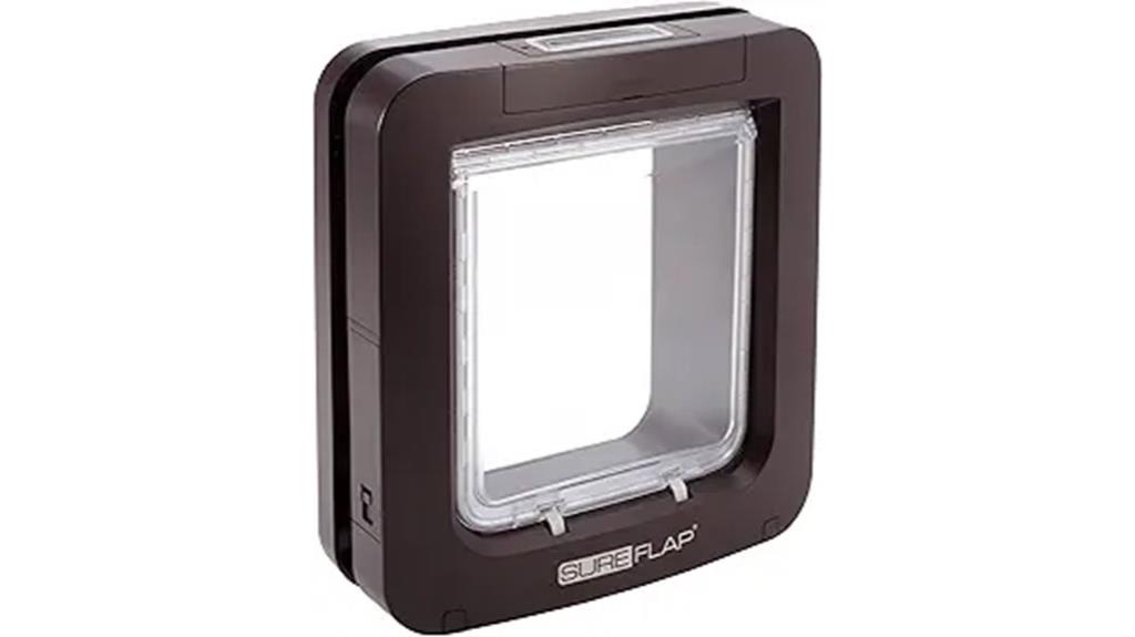 microchip brown pet door