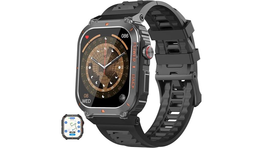 military gps fitness watch