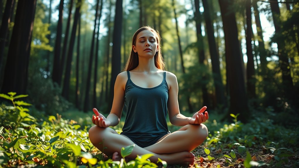 mindful breathing cultivates present awareness