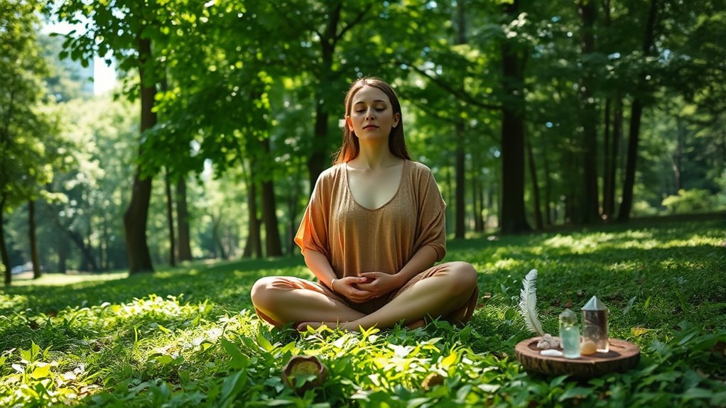 mindful breathing fosters energetic alignment