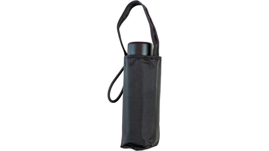 mini black square umbrella