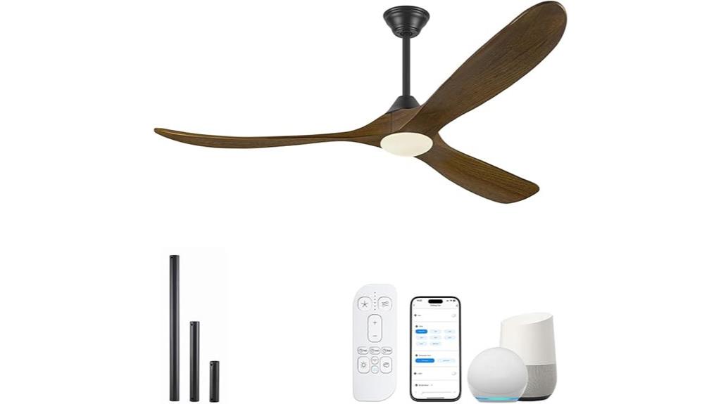 outdoor fan with lighting