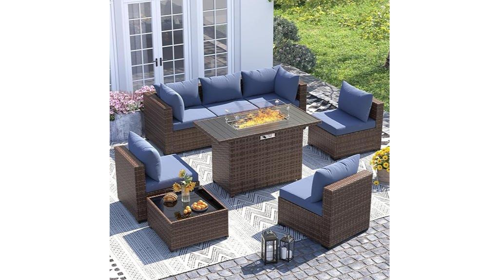 outdoor fire pit furniture
