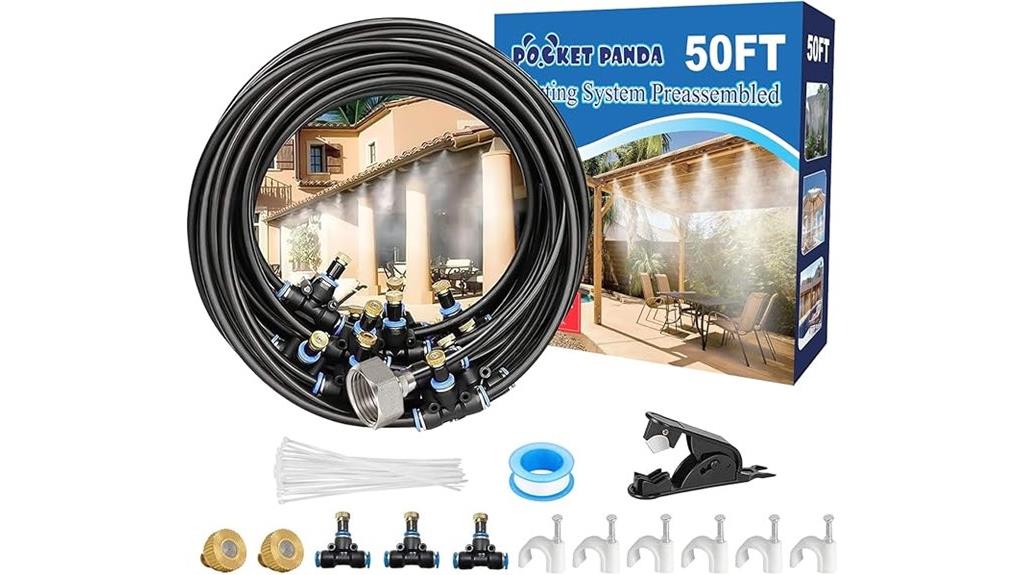 outdoor misting system