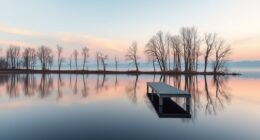 peaceful quietness inspires reflection