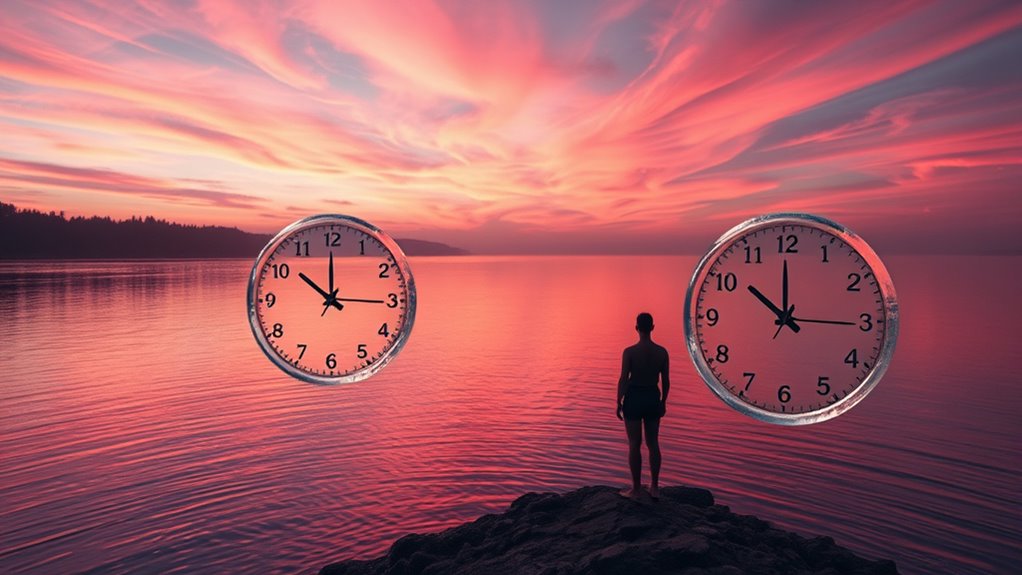 perceive time manifest reality