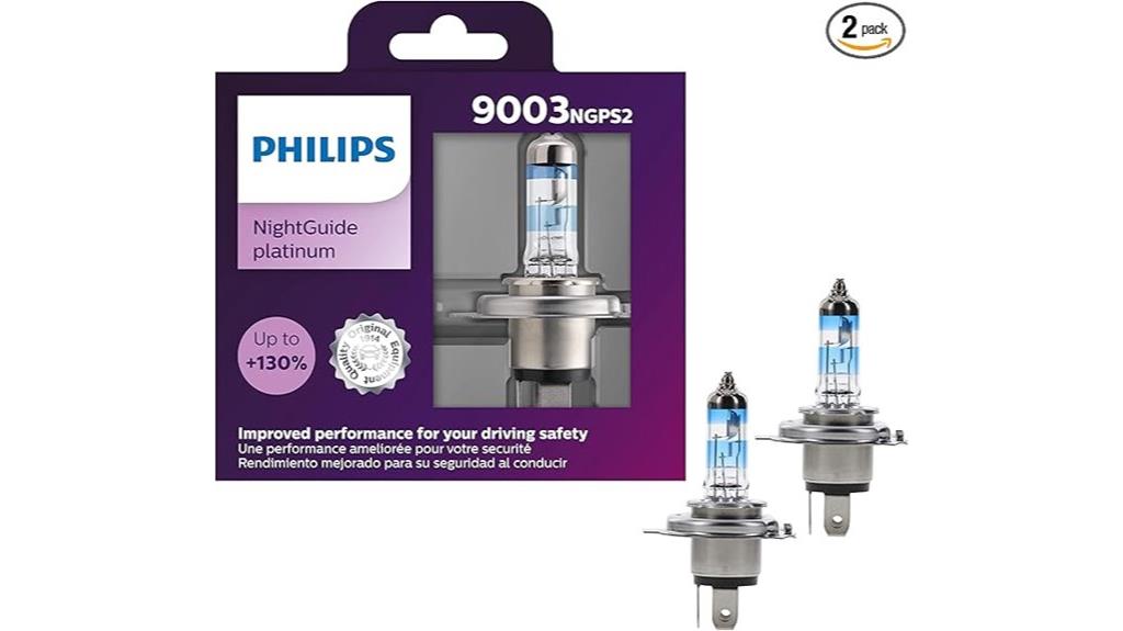 philips 9003 headlight bulb