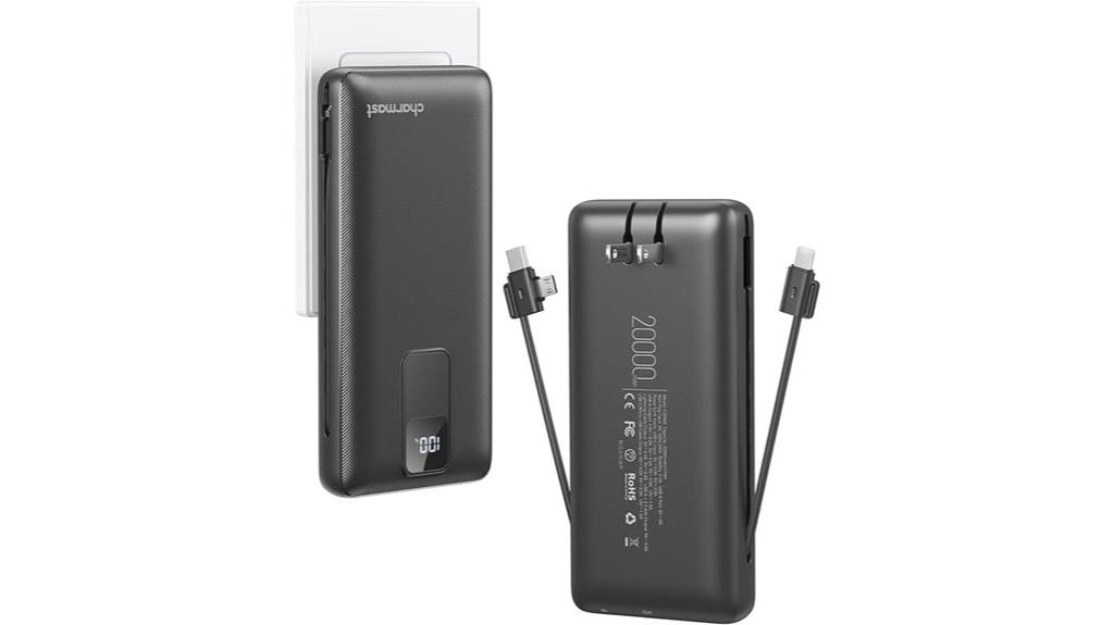 portable 20000mah usb power bank