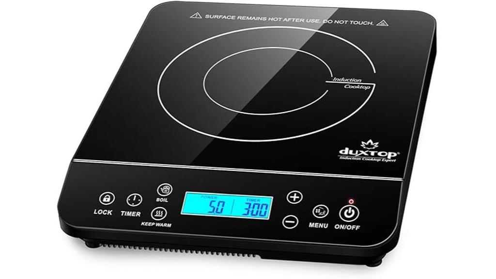 portable lcd touchscreen cooktop