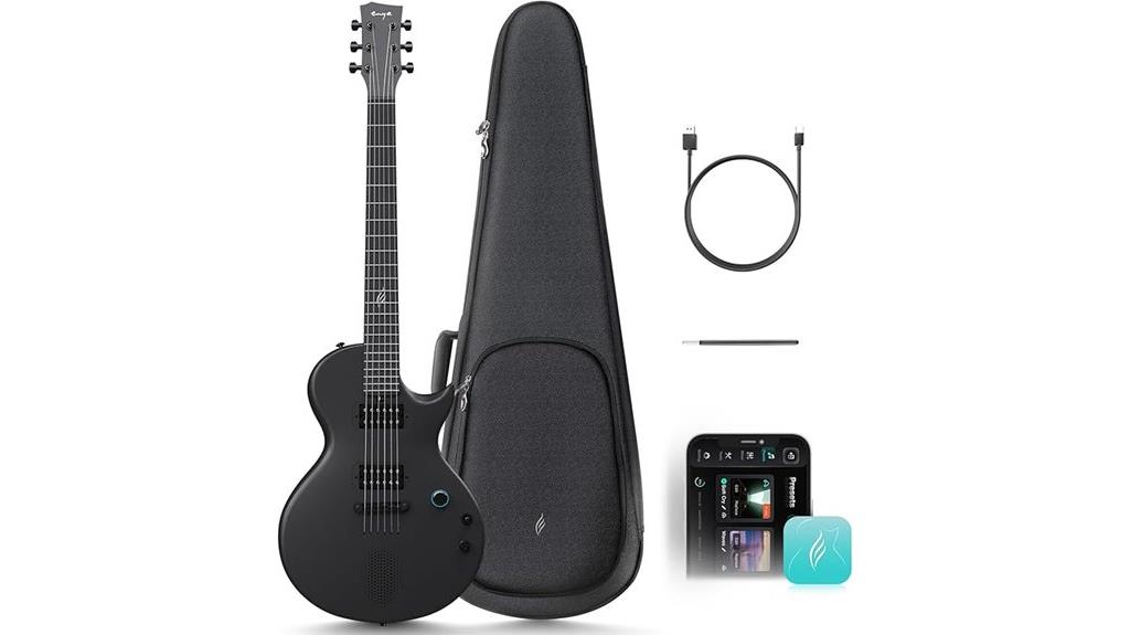 portable wireless electric guitar