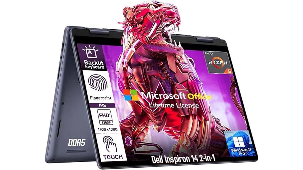 powerful 14 inch 2 in 1