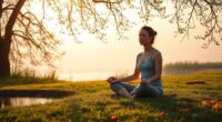 practicing mindfulness to reduce stress