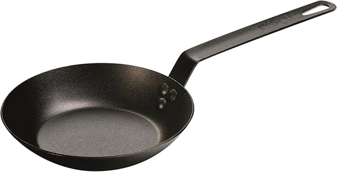 pre seasoned carbon steel skillet