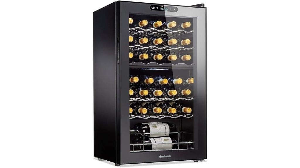 premium dual zone wine cooler