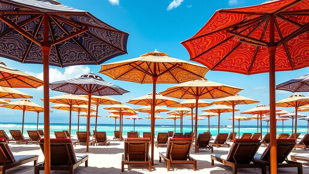 premium durable beach umbrellas