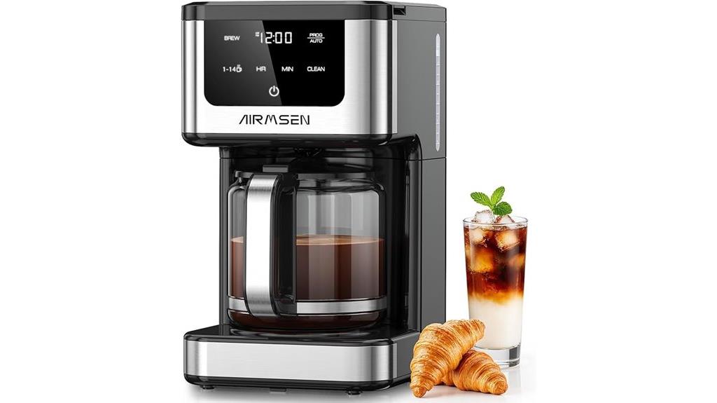programmable 14 cup coffee maker