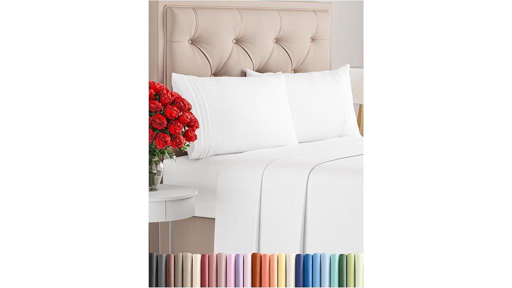 queen breathable sheet set