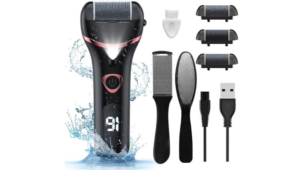 rechargeable pedicure callus remover