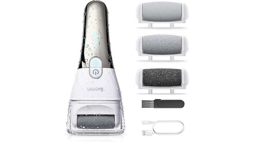 rechargeable waterproof pedicure tool
