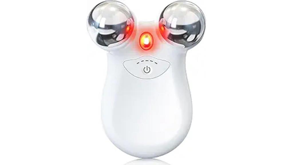 red light microcurrent facial