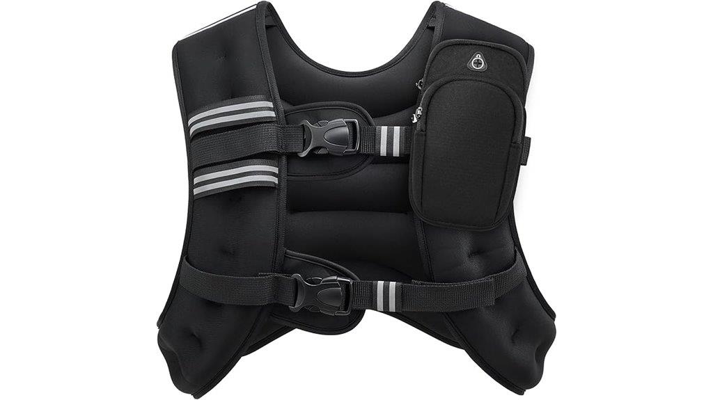 reflective weighted vest