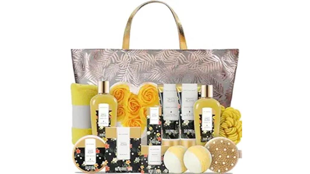 relaxing women s spa gift basket