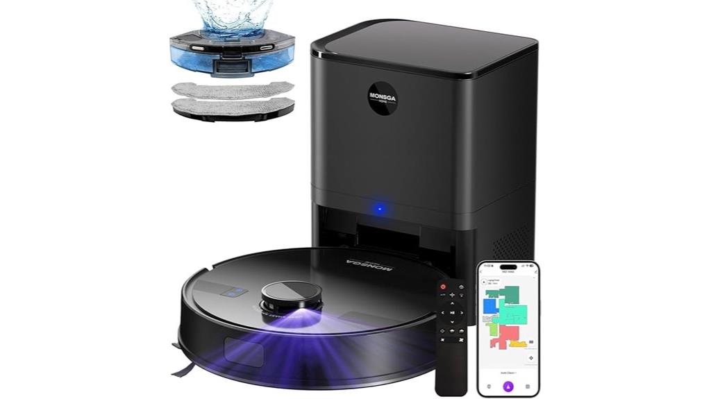 robot vacuum with mop