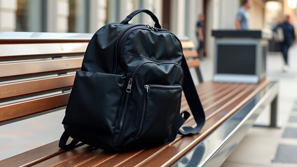 secure durable travel backpack