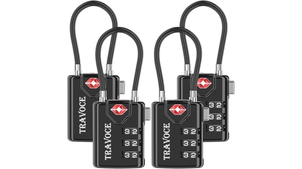 secure tsa luggage locks