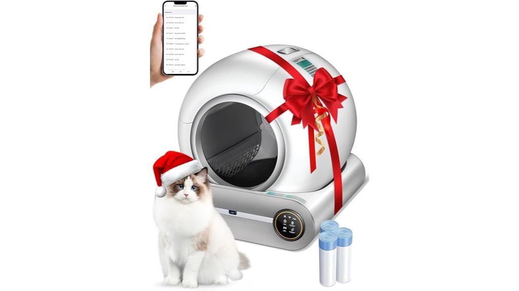 self cleaning litter box