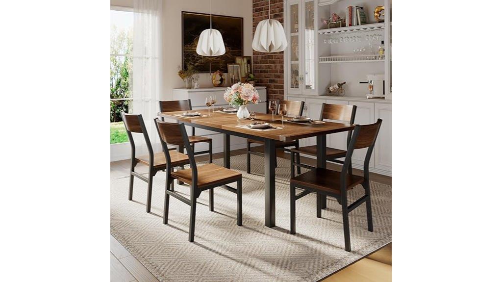 seven piece dining set