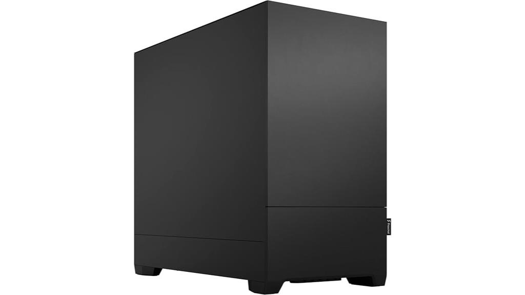 silent black mini case