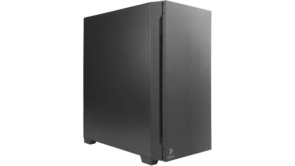 silent case with five fans