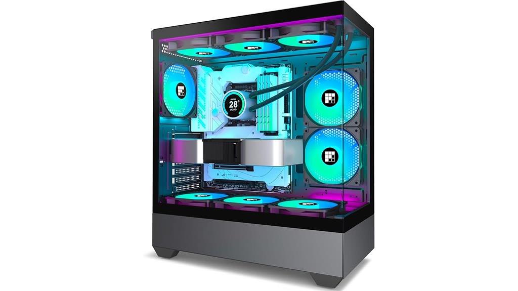 six fan gaming case