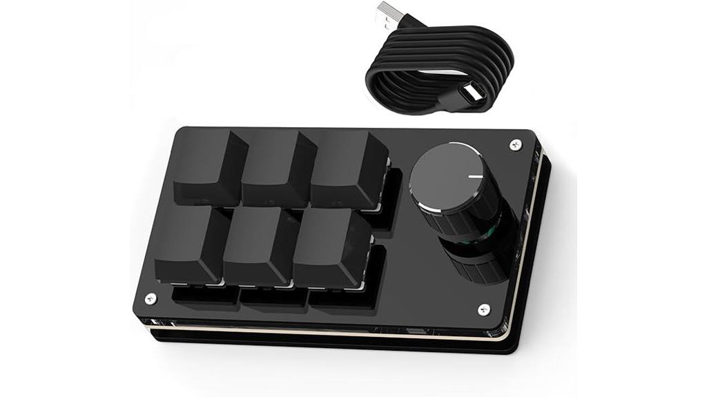 six key programmable keyboard