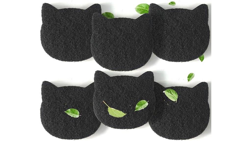 six pack activated charcoal filters