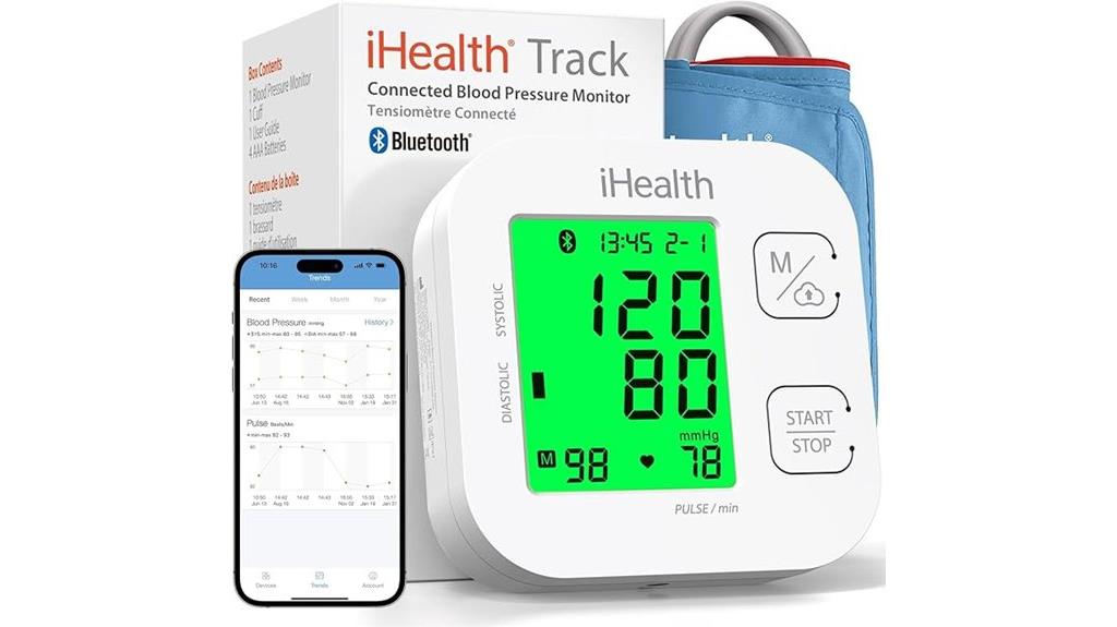 smart bluetooth blood pressure monitor